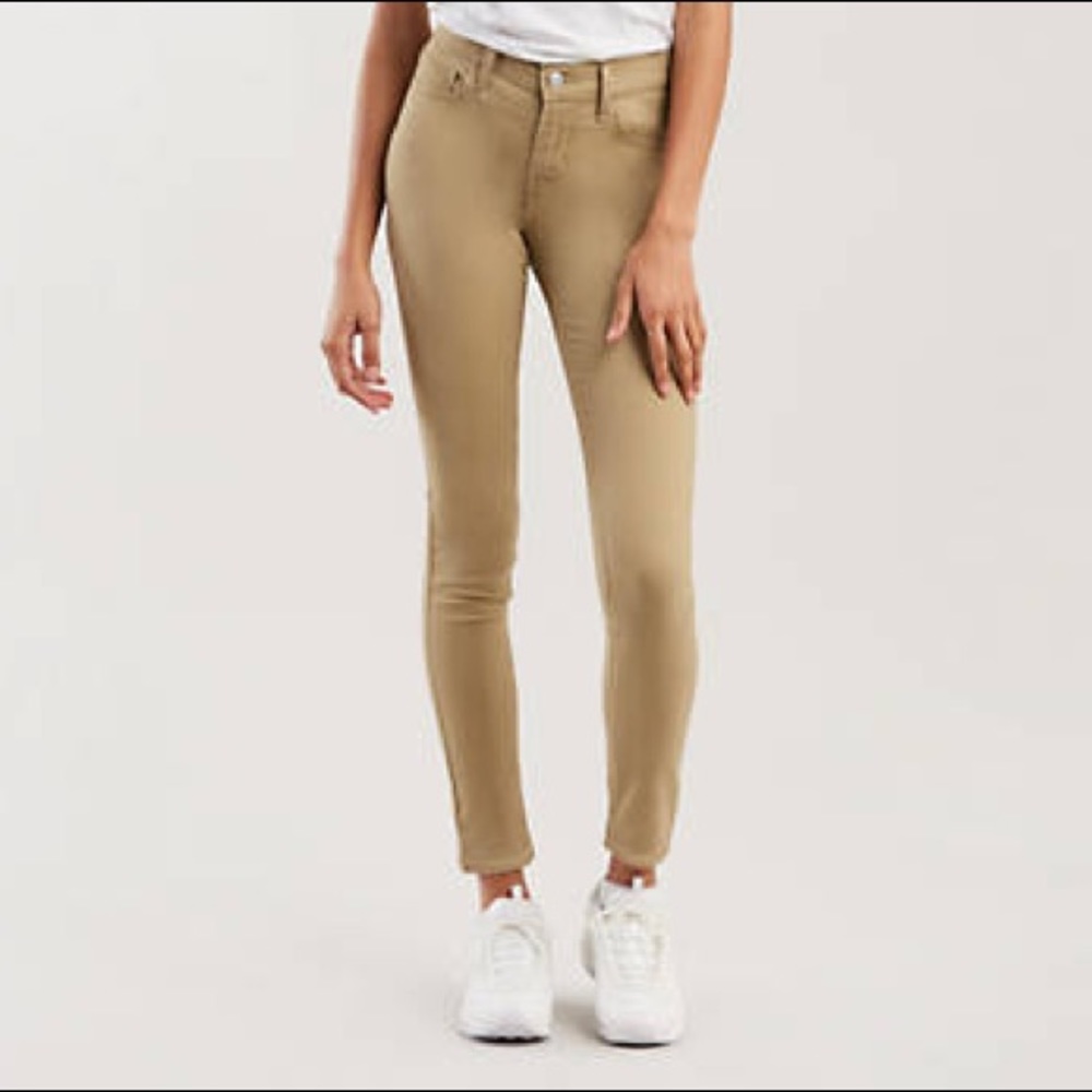 levi’s 710 super skinny sateen jeans